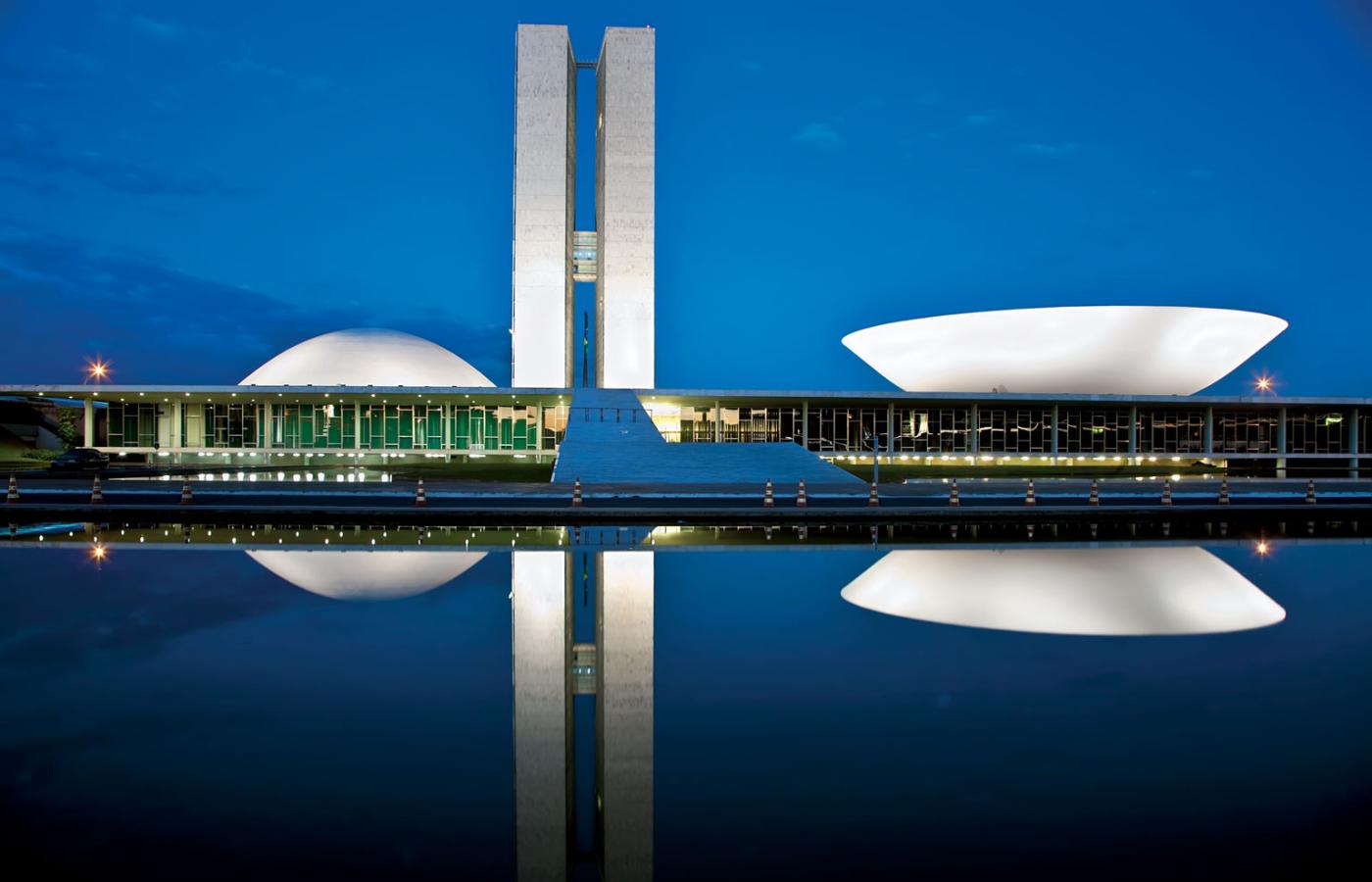 Siedziba parlamentu w Brasilli.