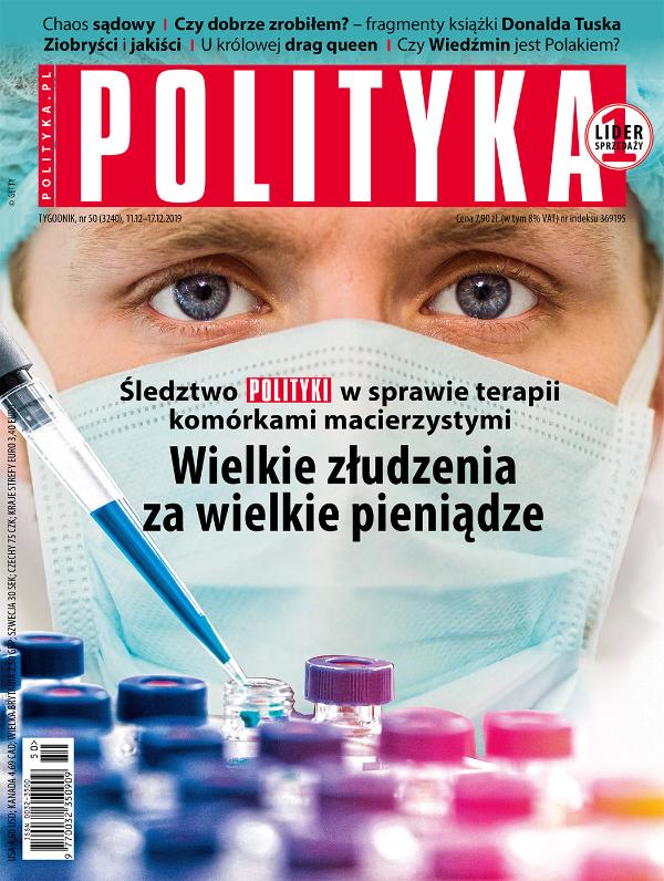 okładka - Polityka 50 2019