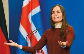 Premier Islandii Katrín Jakobsdóttir.