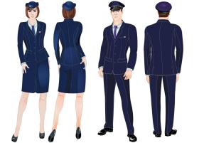 Projekty mundurów załogi Pendolino.