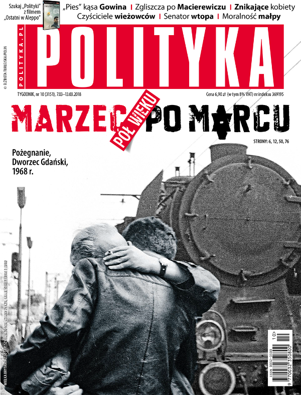 okładka - Polityka 10 2018