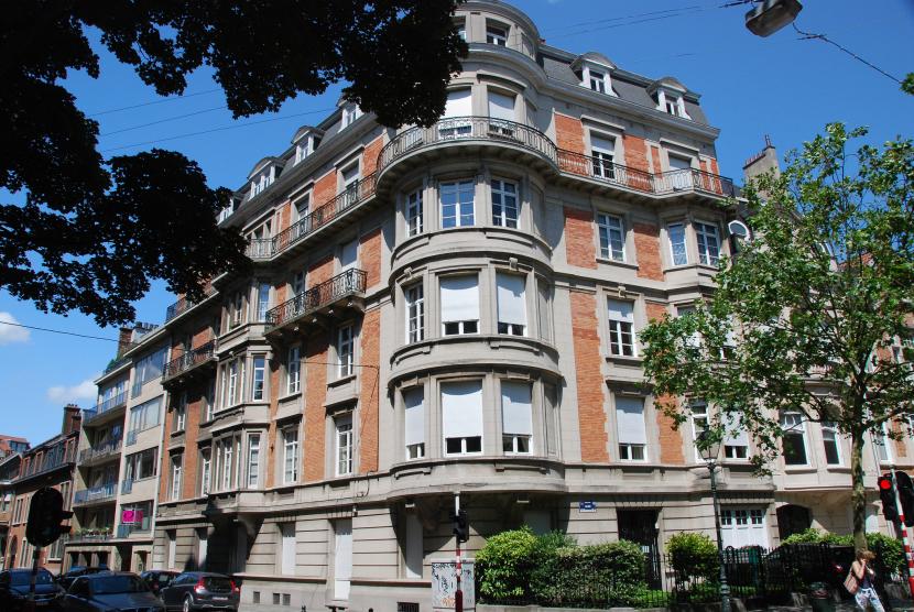 Apartamenty w La Bascule w Brukseli. Zbudowano je w latach 20. ubiegłego wieku.