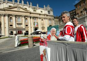Połowa z miliona pielgrzymów przyjechała do Rzymu z Polski.