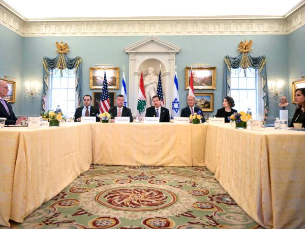 Ruszyły rozmowy Izraela z Libanem.