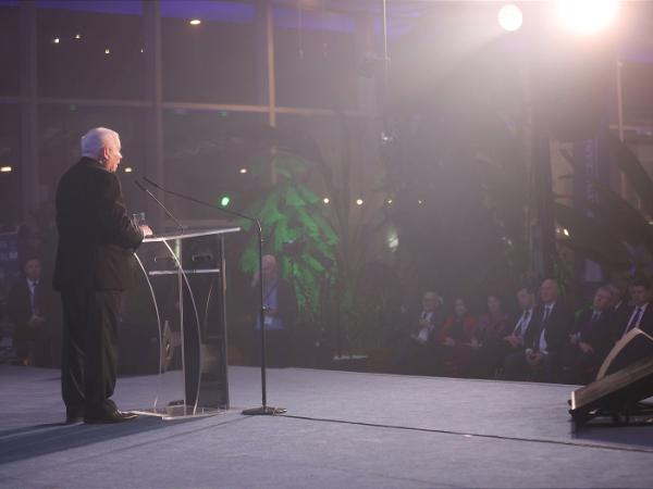 Jarosław Kaczyński na Forum w Krynicy