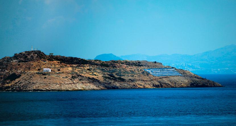 Na wyspie Pserimos w archipelagu Dodekanez armia grecka buduje swoje instalacje. Turcja mówi o pogwałceniu międzynarodowych układów.