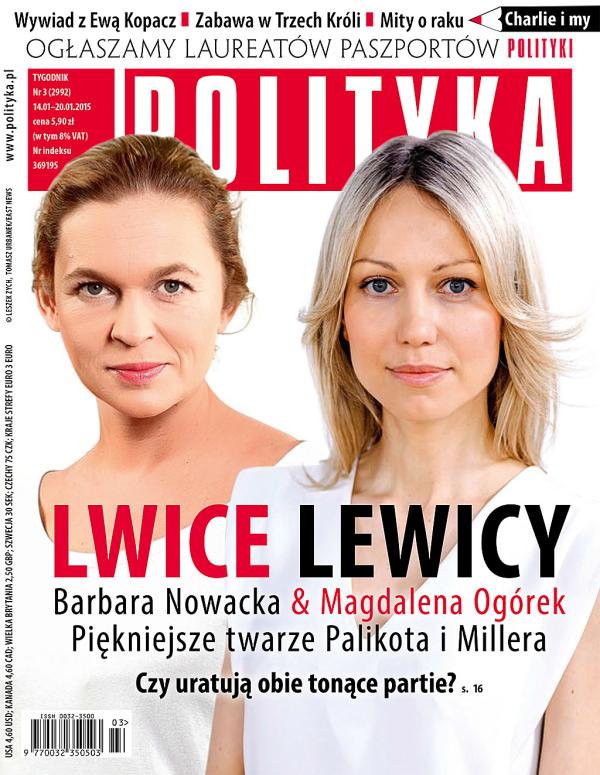 okładka - POLITYKA Nr 03 2015