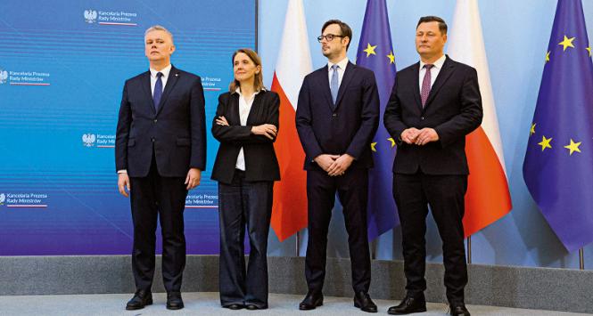 Tomasz Siemoniak, Hanna Wróblewska, Jakub Jaworowski, Krzysztof Paszyk