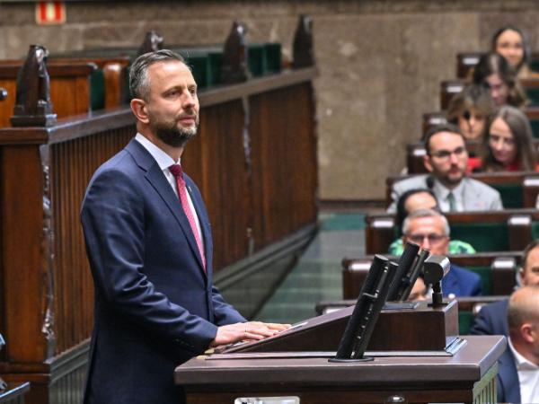 Władysław Kosiniak-Kamysz na mównicy sejmowej