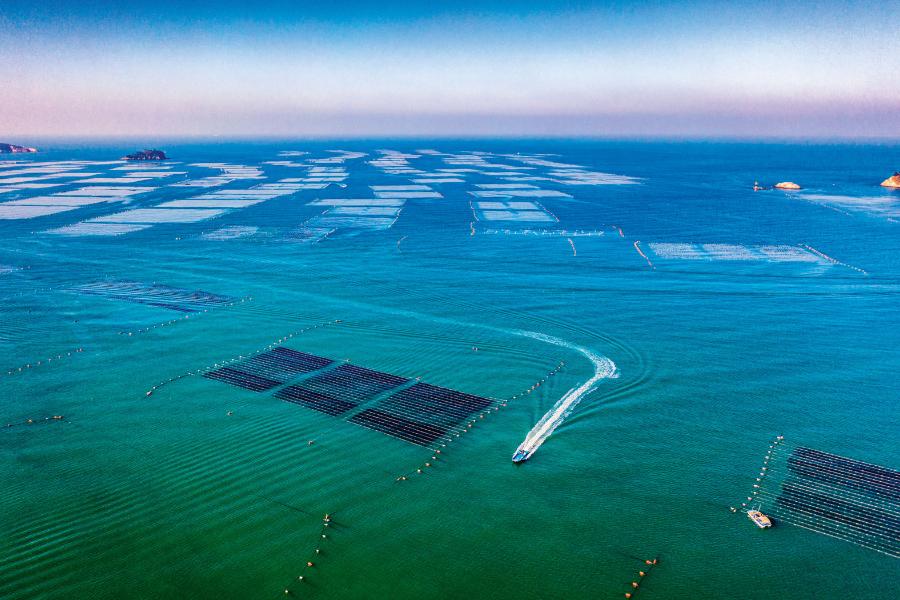 Jezioro Saemangeum w Korei Południowej utworzone w wyniku odcięcia fragmentu Morza Żółtego przez groblę o ­długości ponad 30 km. W tym roku ­rozpocznie się tu budowa wielkiej elektrowni słonecznej o mocy 2000 MW.