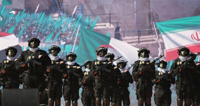 Zbrojne skrzydło palestyńskiego ugrupowania Hamas Brygady al-Kassama, grudzień 2022 r.