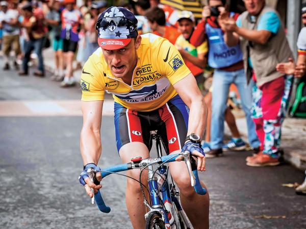 Ben Foster jako Lance Armstrong. Sam kolarz w swojej roli wolałby widzieć (co wiemy z filmu) Matta Damona.