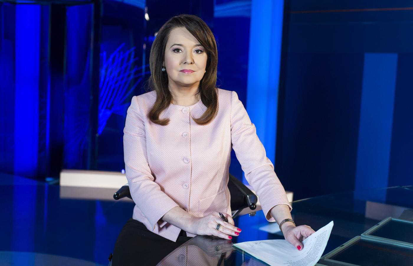 Danuta Holecka, szefowa „Wiadomości” TVP