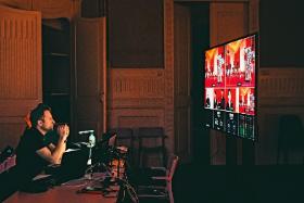 Zaplecze reżyserskie koncertów w ramach Dnia Muzyki Dawnej, prologu Paschaliów.