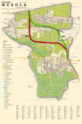 Osoby, które przez ostatnie lata kupowały w Wesołej działki lub domy, brały pod uwagę przebieg obwodnicy w tym wariancie.