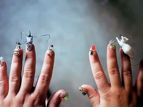 Wielofunkcyjne tipsy – nakładki na paznokcie wysyłające sygnały do innych lub do ich użytkownika.