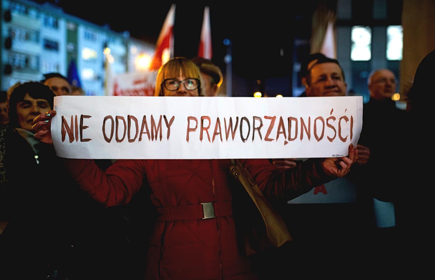 Protest w obronie niezawisłości polskich sądów, Katowice, 18 grudnia 2019 r.