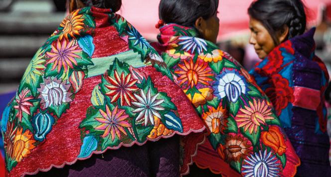 Tradycyjne tkaniny z Zinacantán