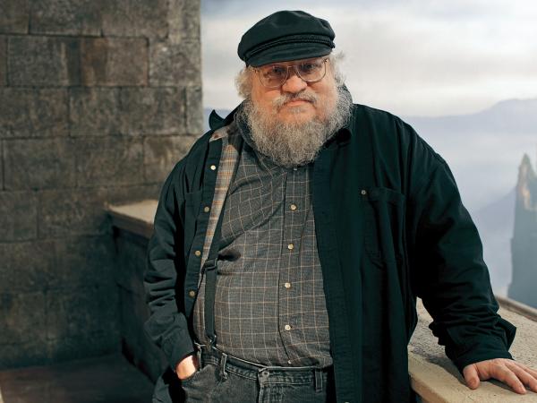 George R.R. Martin - autor bestsellerowych powieści fantasy.