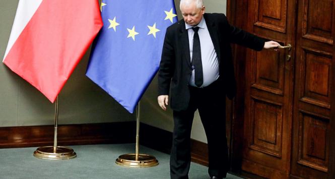 Jarosław Kaczyński w Sejmie