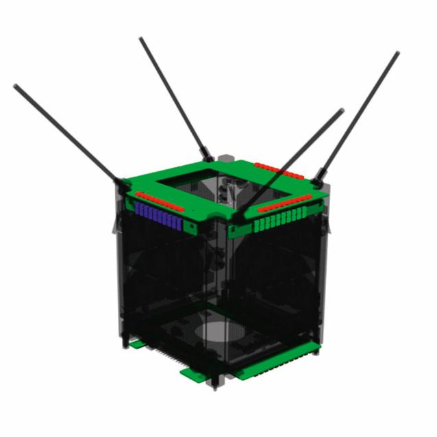 Satelita LEDSAT.
