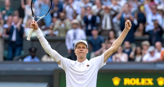 Jannik Sinner, zwycięzca Wimbledonu, 13 lipca 2025 r.