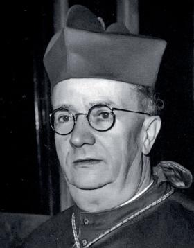 Kard. Alfredo Ottaviani, Włoch, przewodniczący komisji doktrynalnej