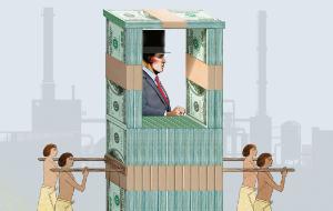 „Elity finansowe wciąż mają problem z uzasadnieniem swojego statusu”.