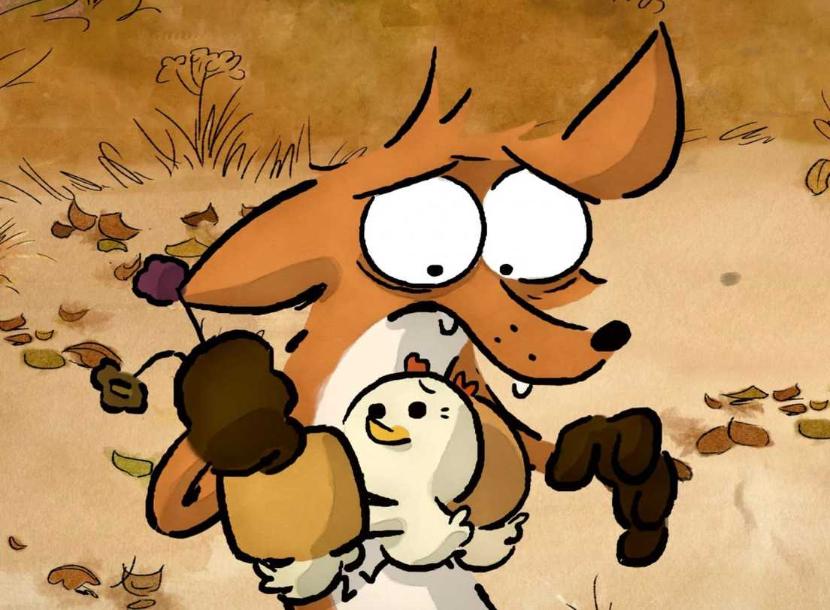 Kadr z filmu „Wielki, zły lis i inne opowieści”