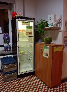 Jedna z pierwszych jadłodzielni w Polsce, w Centrum Społecznym Paca w Warszawie.