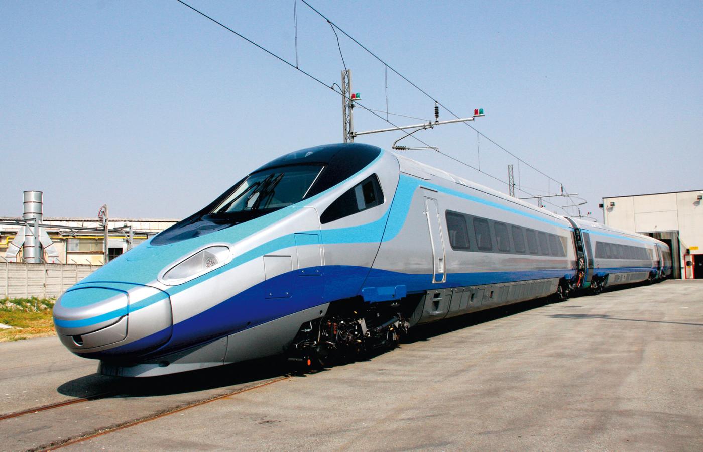 Kupiony przez PKP Intercity pociąg Pendolino w fabryce Alstom we włoskim Savigliano.