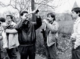 Polacy handlujący w Berlinie Zachodnim, lata 80.