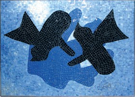 Pelias i  Neleus - mozaika.