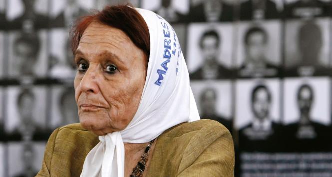 Taty Almeida, jedna z założycielek organizacji Matki z Placu Majowego.