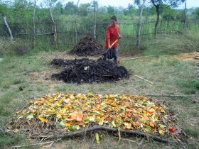 Auravilianie uprawiają ziemię, wychowują dzieci, zajęci codziennością, odmienną od turystycznego zgiełku.