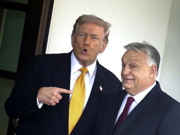 Premier Viktor Orbán spotkał się z Donaldem Trumpem w Białym Domu, 7 listopada 2025 r.