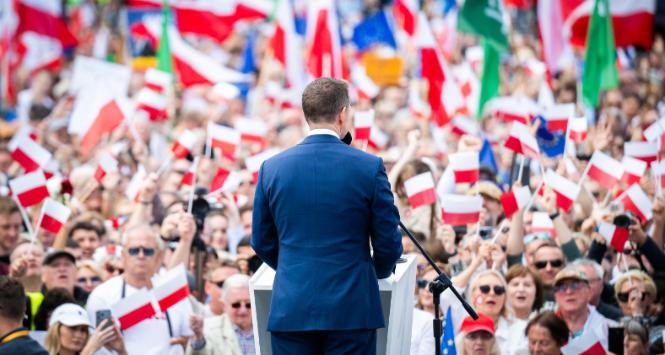 Rafał Trzaskowski, Wielki Marsz Patriotów, 25 maja 2025 r.