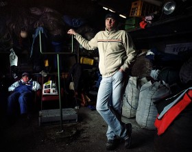 Michał Podolski nie otrzymał w tym roku pozwolenia na połów śledzia. Do końca maja musiał więc stać w porcie.