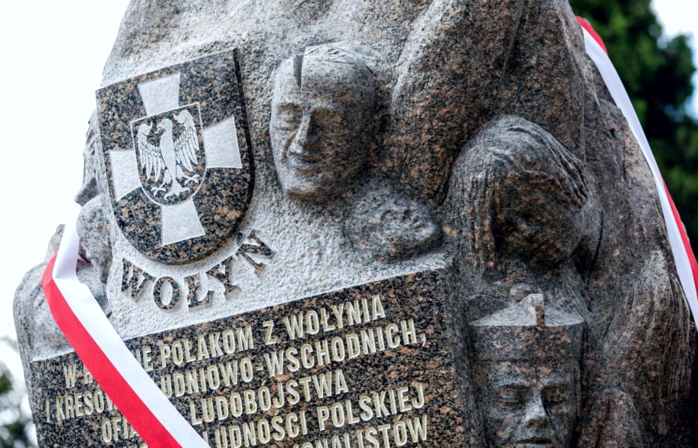 Odsłonięcie pomnika Ofiar Wołynia w Lublinie