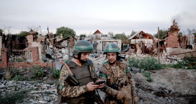 Ukraińscy żołnierze w Pokrowsku, sierpień 2025 r.