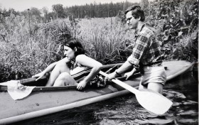 Anna i Bronisław Komorowscy w czasach studenckich