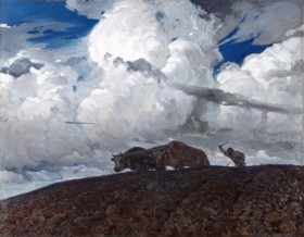 Ferdynand Ruszczyc 'Ziemia', 1898r