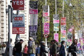W kwestii referendum w sprawie Ósmej Poprawki Irlandczycy są podzieleni niemal dokładnie na pół.
