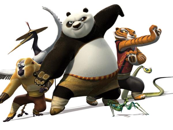 Kung-fu pan da, najlepiej razy dwa