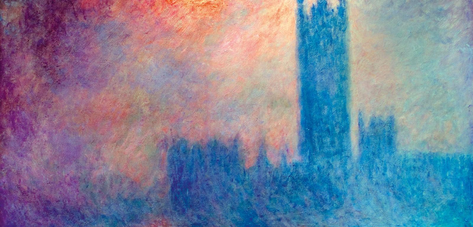 Światło słoneczne, mgła i… smog – Pałac Westminsterski na obrazie Claude’a Moneta z 1904 r.