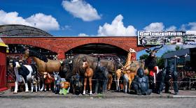 Na gigantycznym Polenmarkcie w Osinowie można nawet skompletować sobie przydomowe zoo.