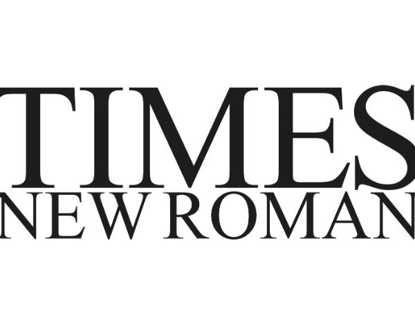 Oficjalnym krojem pisma amerykańskiej władzy jest Times New Roman.