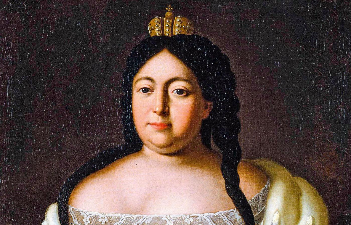 Anna Iwanowna Romanowa; portret nieznanego artysty z XVIII w.