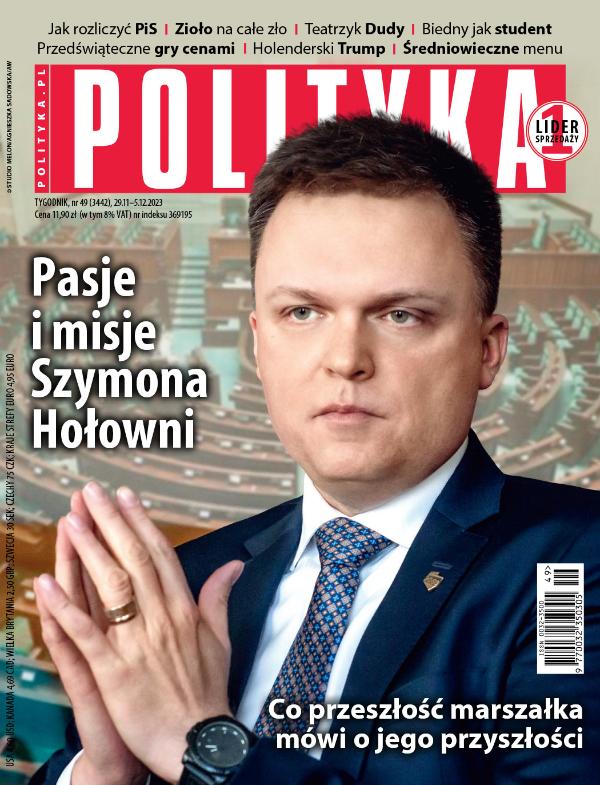 okładka - 2023 49 Polityka