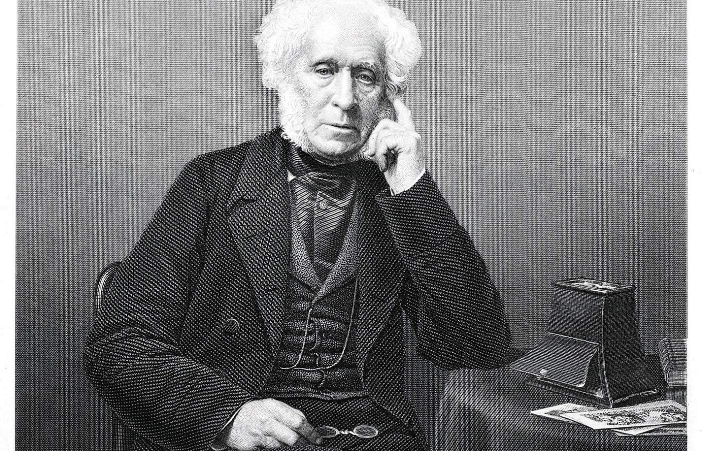 Szkocki uczony David Brewster jest dziś pamiętany przede wszystkim jako wynalazca kalejdoskopu.